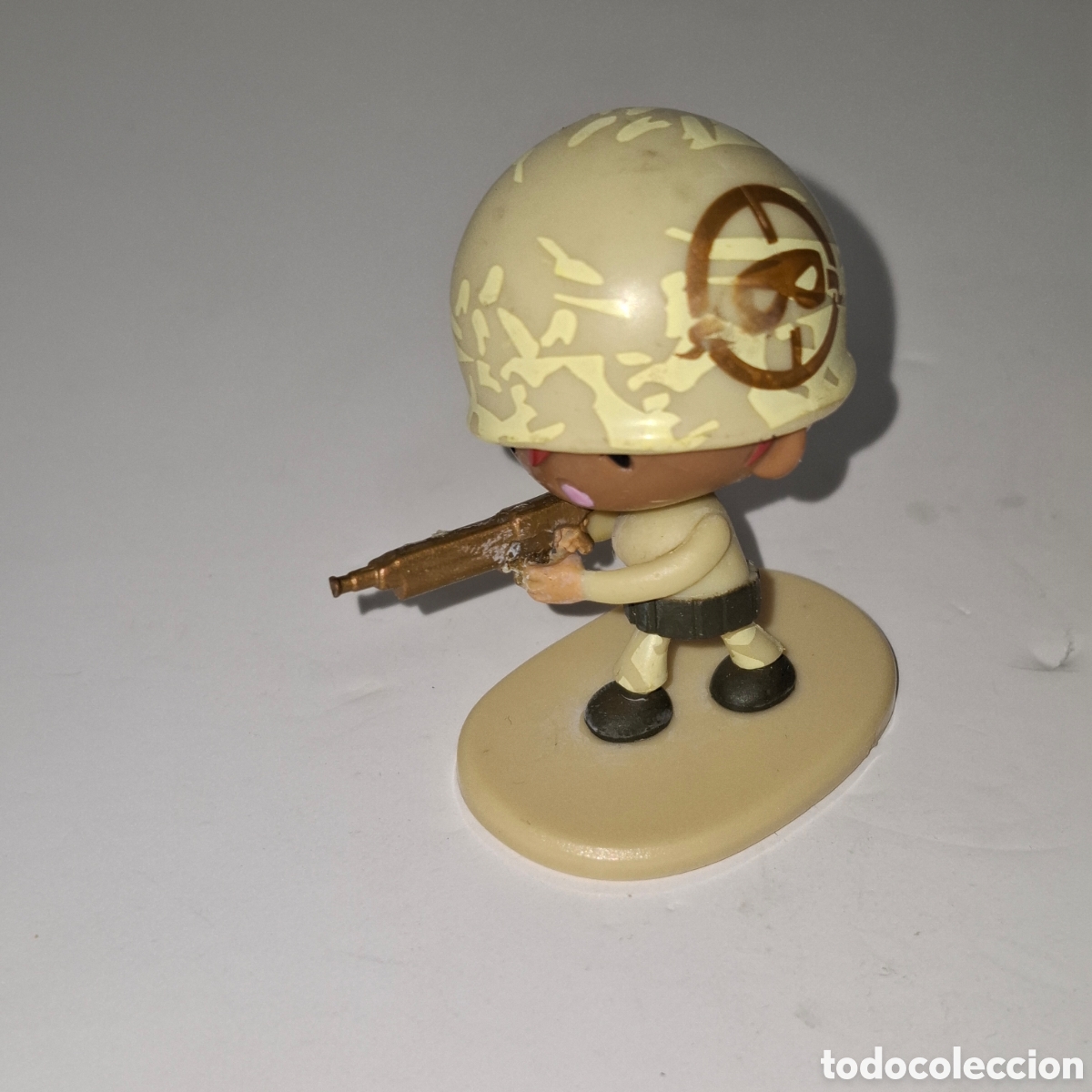 Figuras de goma y PVC: FIGURA DE PVC PERSONAJE DE AWESOME LITTLE GREEN MEN MGA SOLDADO