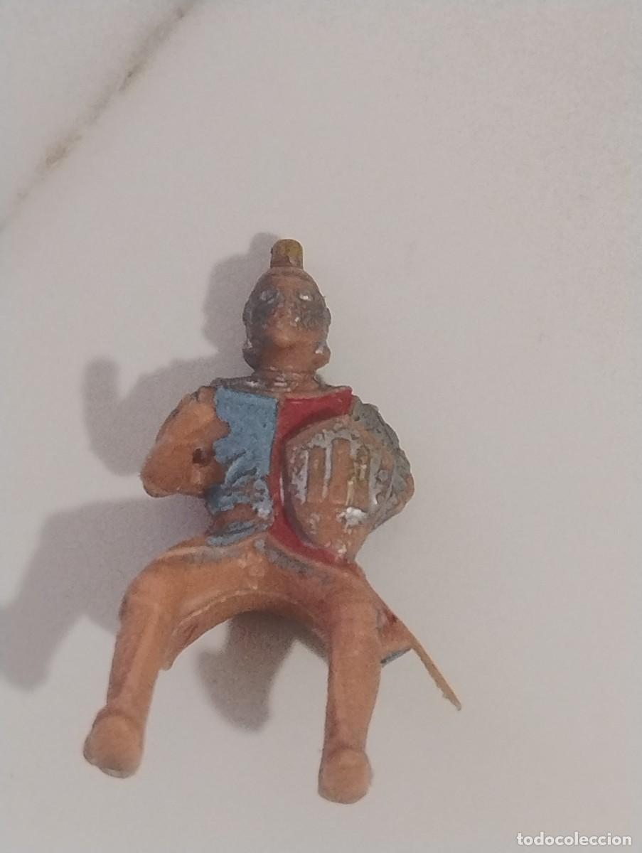 Figurines en Caoutchouc et PVC: REAMSA EL CID CAMPEADORN JINETE 282 AZUL Y ROJO