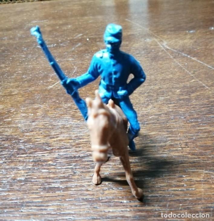 Figuras de goma y PVC: FEDERAL A CABALLO JECSAN (COMANSI, JECSAN, REAMSA, LAFREDO, SOTORRES)