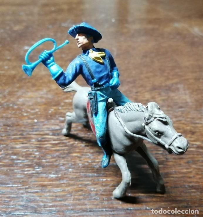 Figuras de goma y PVC: FEDERAL A CABALLO JECSAN (COMANSI, JECSAN, REAMSA, LAFREDO, SOTORRES)