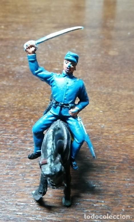 Figuras de goma y PVC: FEDERAL A CABALLO JECSAN (COMANSI, JECSAN, REAMSA, LAFREDO, SOTORRES)