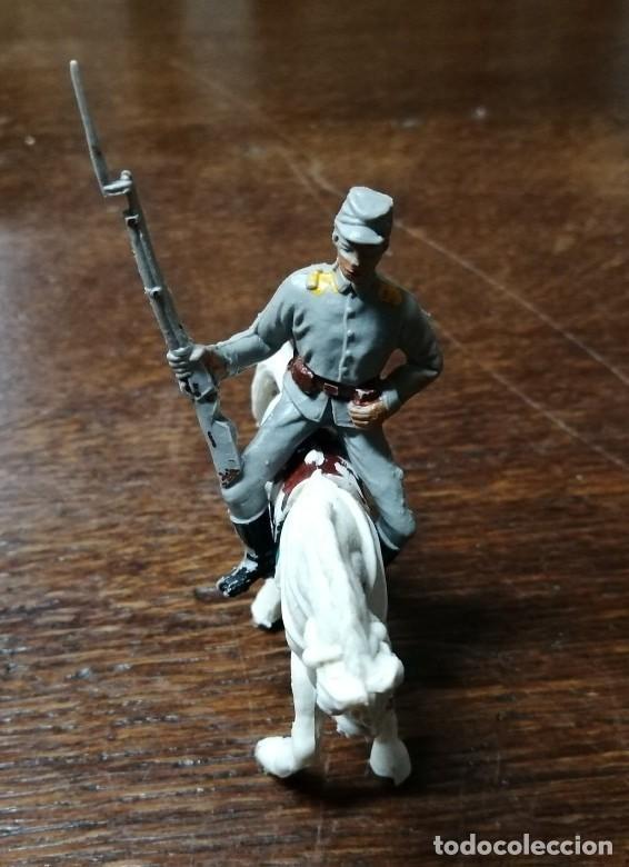 Figuras de goma y PVC: CONFEDERADO A CABALLO JECSAN (COMANSI, JECSAN, REAMSA, LAFREDO, SOTORRES)