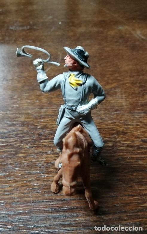 Figuras de goma y PVC: CONFEDERADO A CABALLO JECSAN (COMANSI, JECSAN, REAMSA, LAFREDO, SOTORRES)