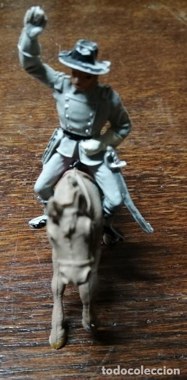 Figuras de goma y PVC: CONFEDERADO A CABALLO JECSAN (COMANSI, JECSAN, REAMSA, LAFREDO, SOTORRES)