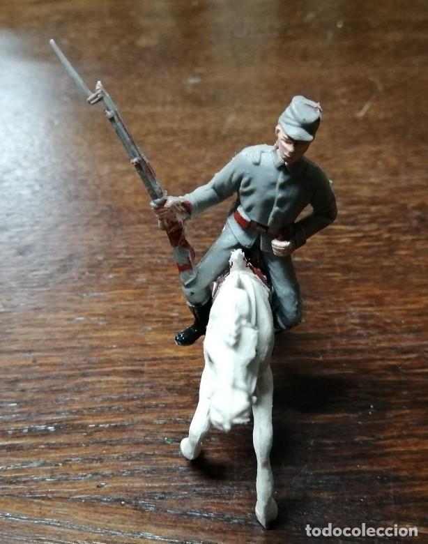 Figuras de goma y PVC: CONFEDERADO A CABALLO JECSAN (COMANSI, JECSAN, REAMSA, LAFREDO, SOTORRES)