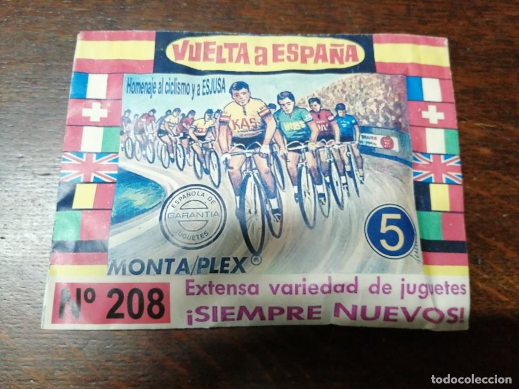 Figuras de goma y PVC: SOBRE MONTAPLEX VUELTA ESPA&Ntilde;A