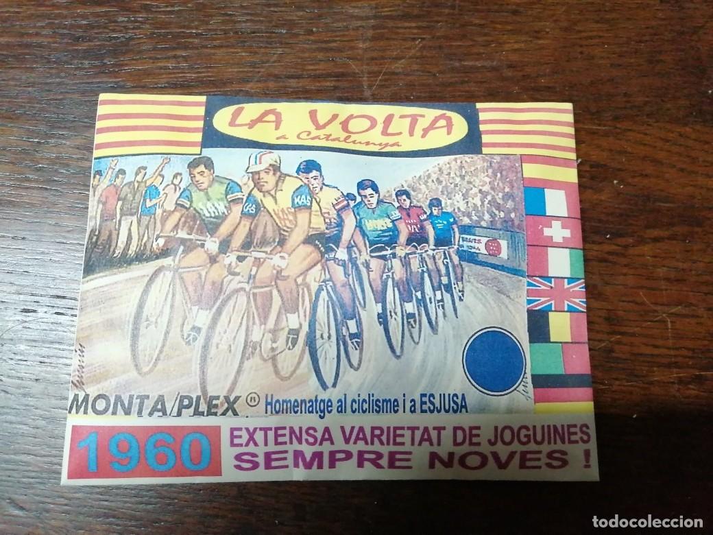 Figuras de goma y PVC: SOBRE MONTAPLEX VOLTA