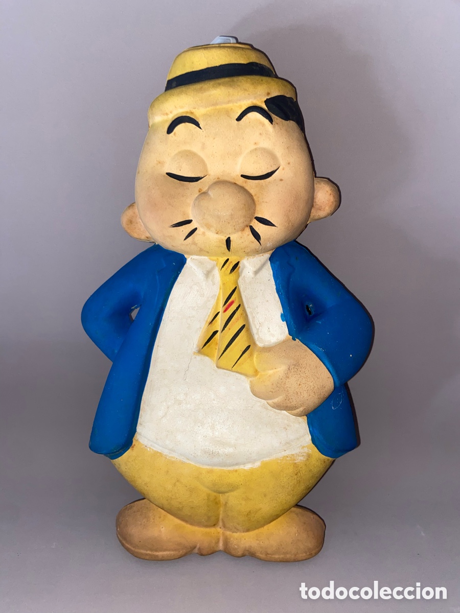 Figuras de goma y PVC: ANTIGUA FIGURA &rdquo; WIMPY &rdquo; PIL&Oacute;N DE GOMA - POPEYE DUARRY A&Ntilde;OS 70