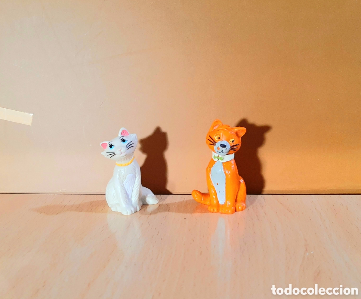 Figuras de goma y PVC: Figuras de los Aristogatos de Bully Disney