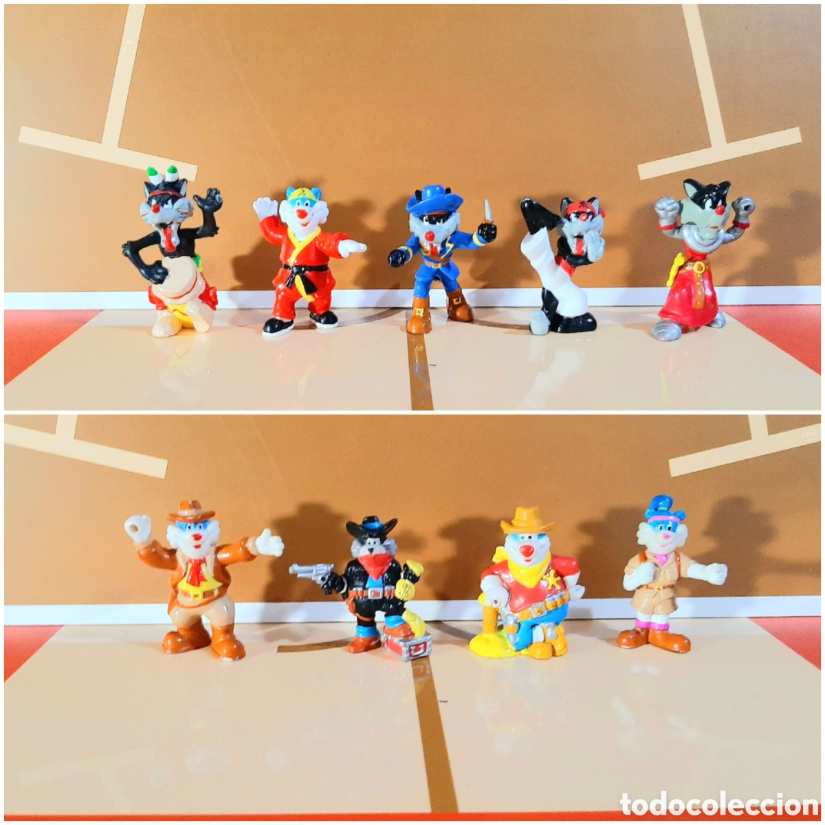 Figuras de goma y PVC: Lote figuras Fluch Flunchy