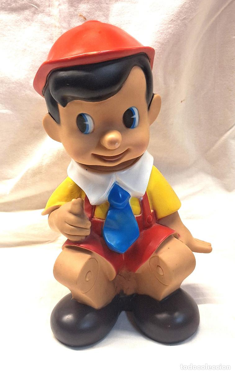 Figuras de goma y PVC: Pinocho Disney Hucha Pvc. Med. 27 cm