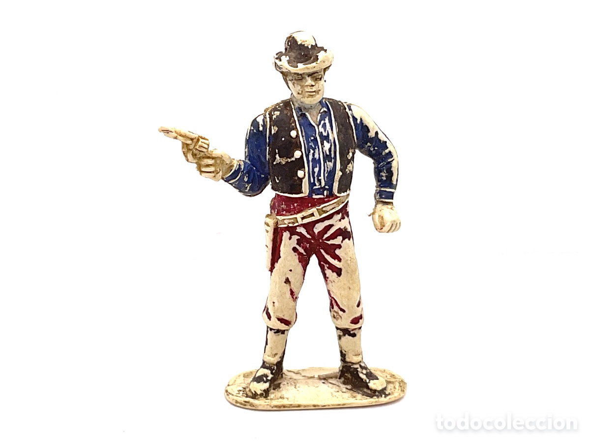 Figuras de goma y PVC: ANTIGUA FIGURA EN PL&Aacute;STICO DE HOSS . SERIE BONANZA. LA PONDEROSA .