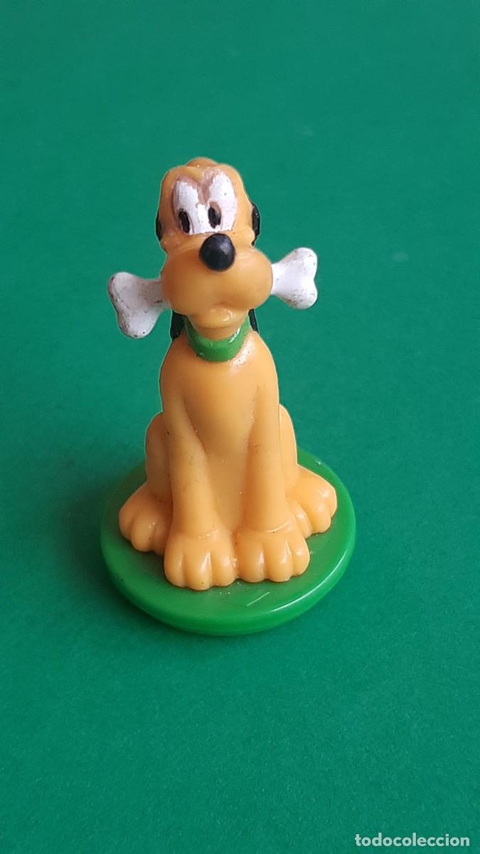 Figuras de goma y PVC: (DISNEY) FIGURA PVC APPLAUSE PLUTO A&Ntilde;OS 90 CON BASE DE SELLO ESTAMPACI&Oacute;N CARA DE PLUTO