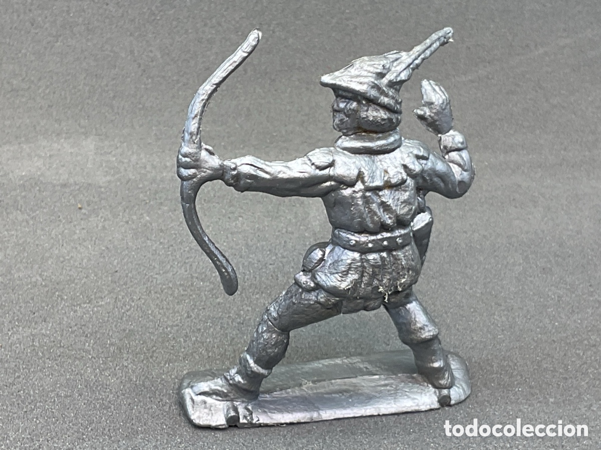 Figuras de goma y PVC: ANTIGUA FIGURA EN PLASTICO DE ROBIN DE LOS BOSQUES. ROBIN HOOD.