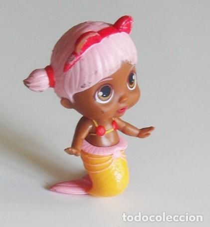 Figuras de goma y PVC: SIRENITA - MU&Ntilde;ECA - JUGUETE DE GOMA - FIGURA - SIRENA CABEZONA