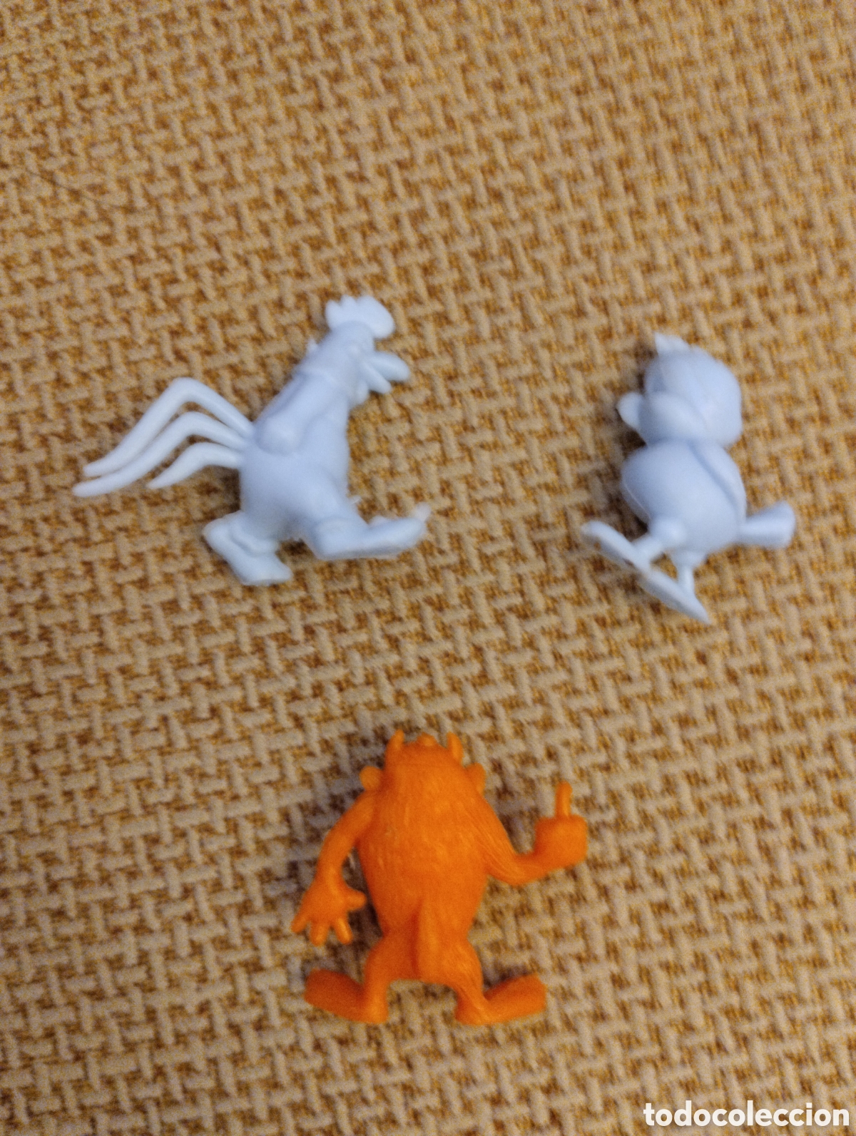 Figuras de goma y PVC: Lote mu&ntilde;ecos dunkin antiguos - Foto 2