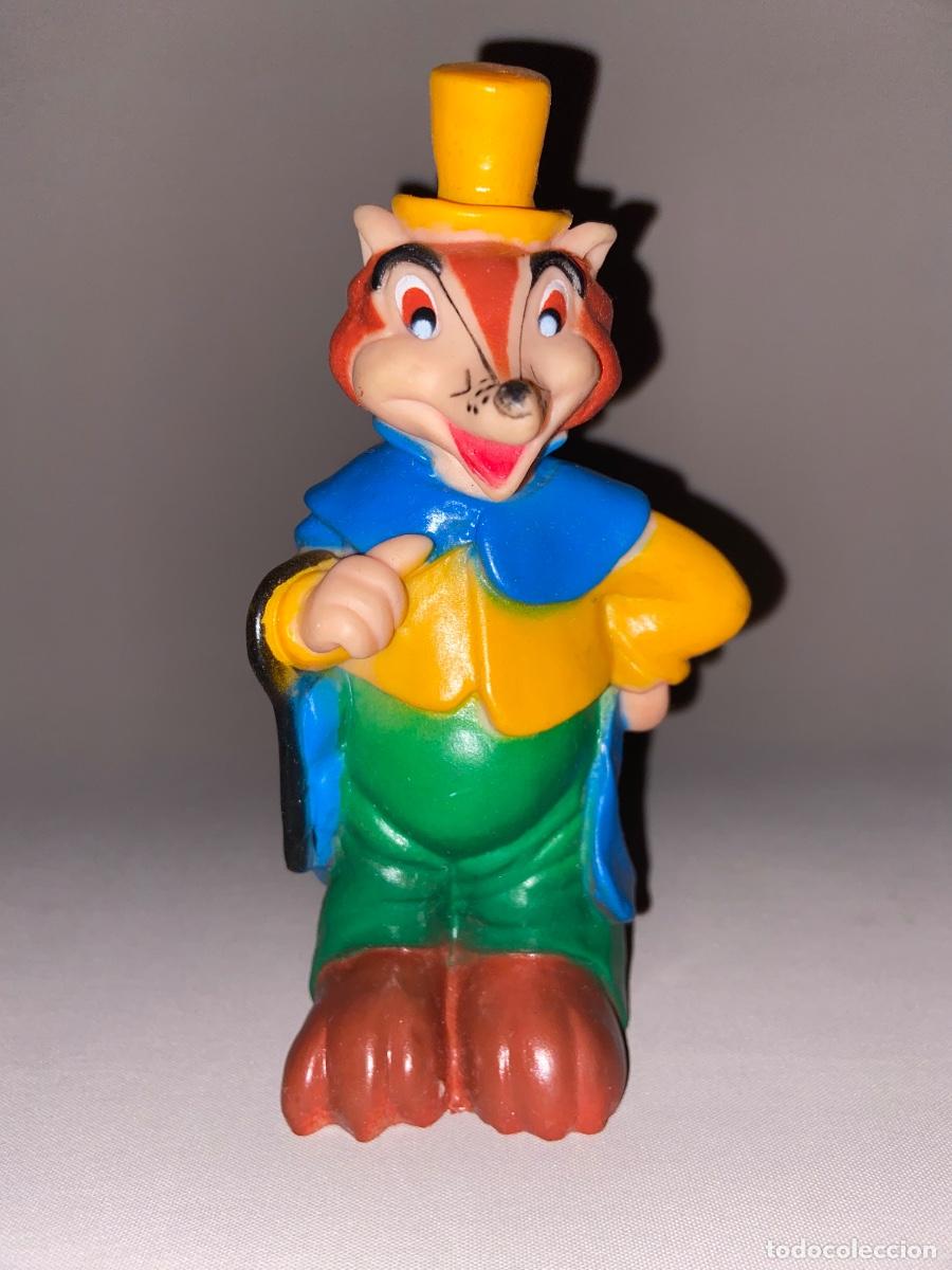 Figuras de goma y PVC: MAGNIFICA FIGURA &rdquo; EL HONRADO JUAN &rdquo; PINOCHO - DE GOMA WALT DISNEY
