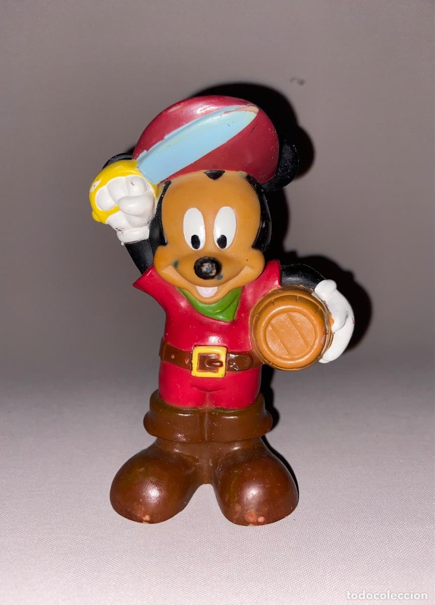 Figuras de goma y PVC: MAGNIFICA FIGURA &rdquo; MICKEY PIRATA &rdquo; DE GOMA - MICKEY MOUSE WALT DISNEY