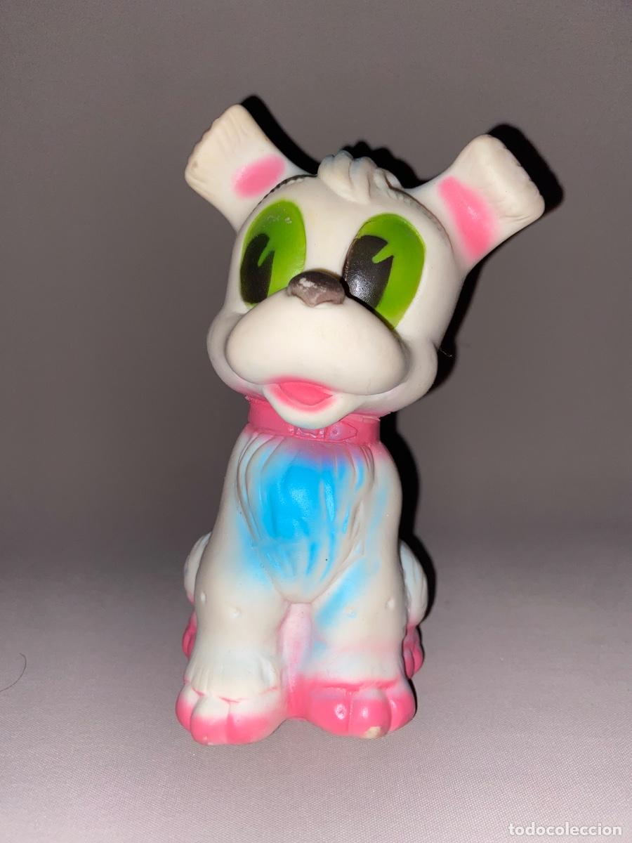 Figuras de goma y PVC: MAGNIFICA FIGURA &rdquo; PERRITO &rdquo; DE GOMA - JUGASA A&Ntilde;OS 70