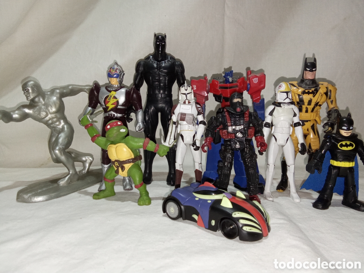 Rubber and PVC Figures: LOTE 1 VARIADO DE FIGURAS DE GOMA Y PVC