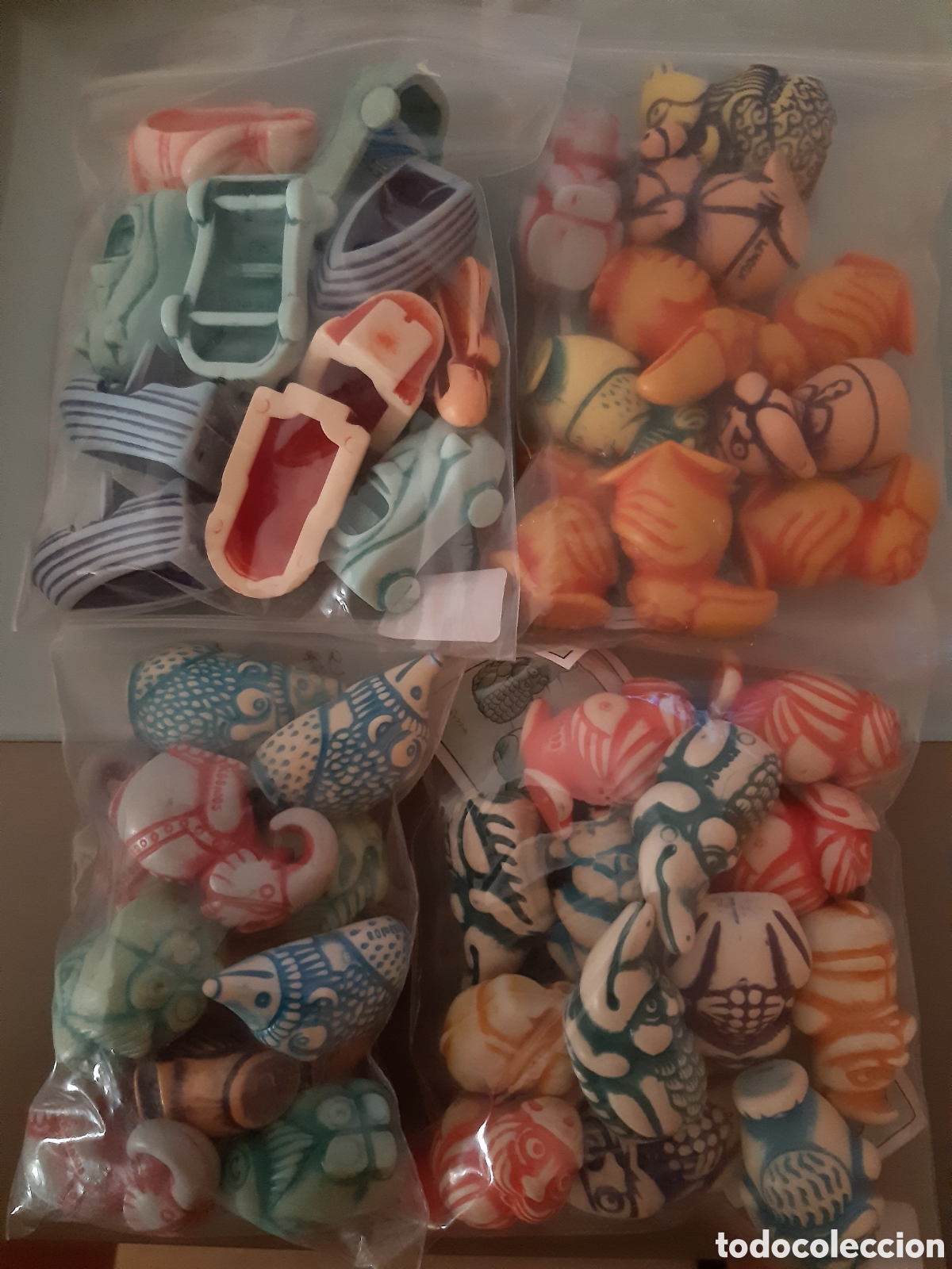 Figuras de goma Kinder: Lote de Totems totem leer descripci&oacute;n kinder Sorpresa