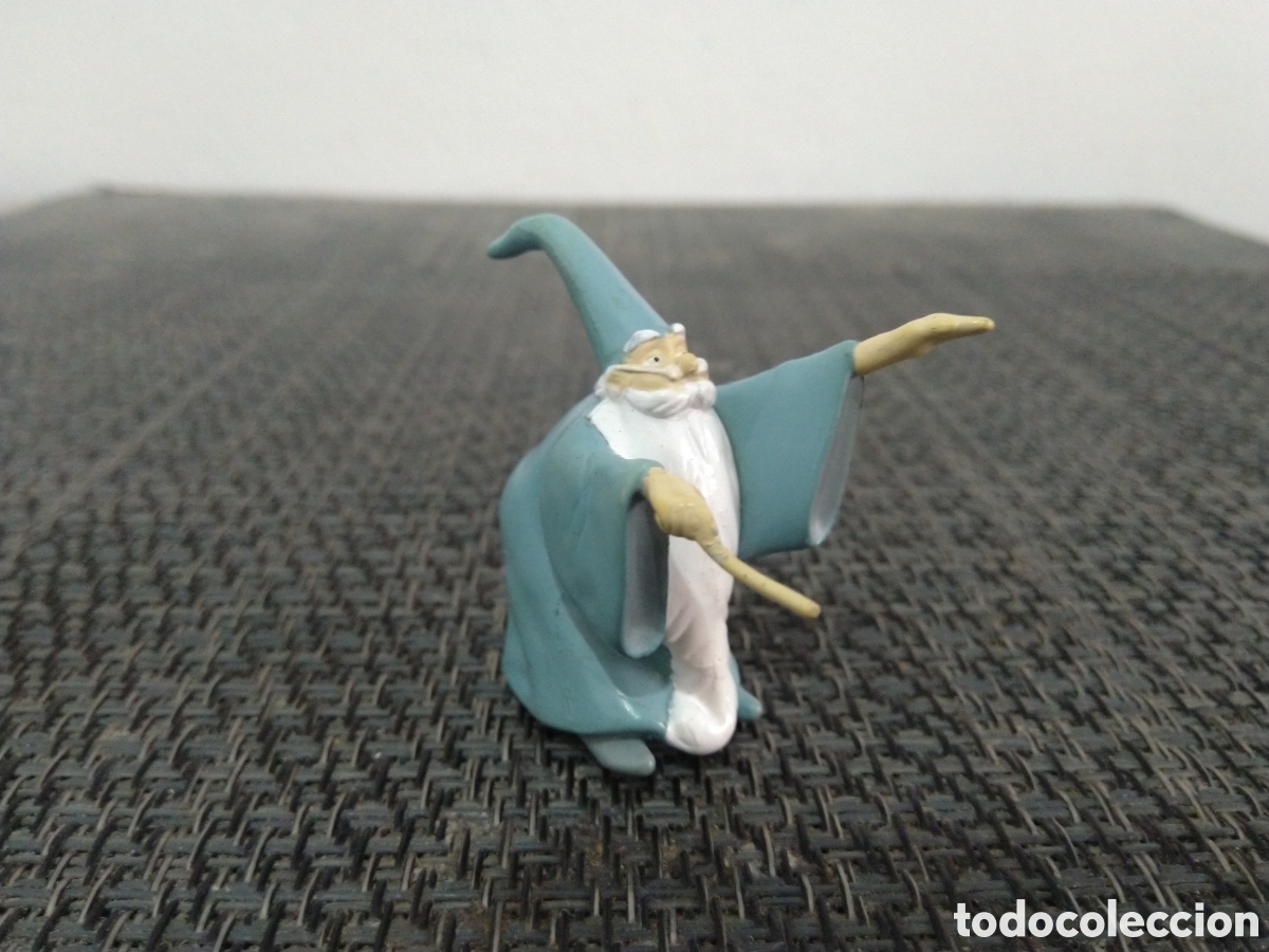 Figuras de goma y PVC: FIGURA PVC MERLIN EL ENCANTADOR CLASSIC DISNEY DIBUJOS ANIMADOS WALT DISNEY