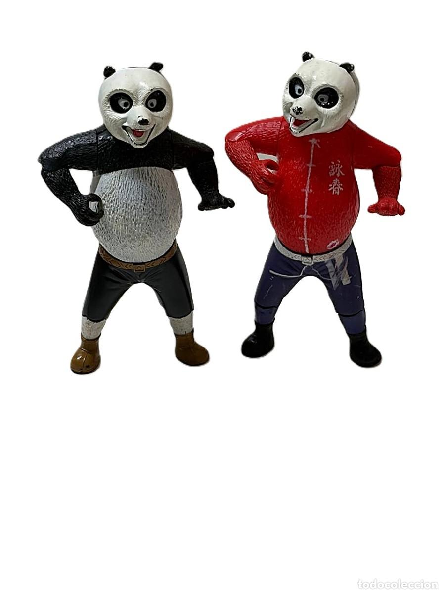 Rubber and PVC Figures: 2 FIGURAS KUNG FU PANDA MARUKATSU 14 CM.