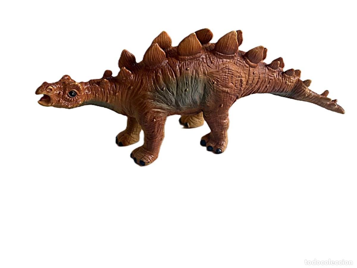 Rubber and PVC Figures: ESTEGOSAURIO GOMA 33X13CM.