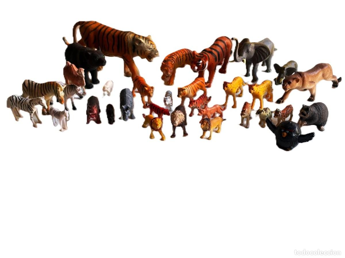 Rubber and PVC Figures: LOTE ANIMALES 2.5-9 CM.ALTO