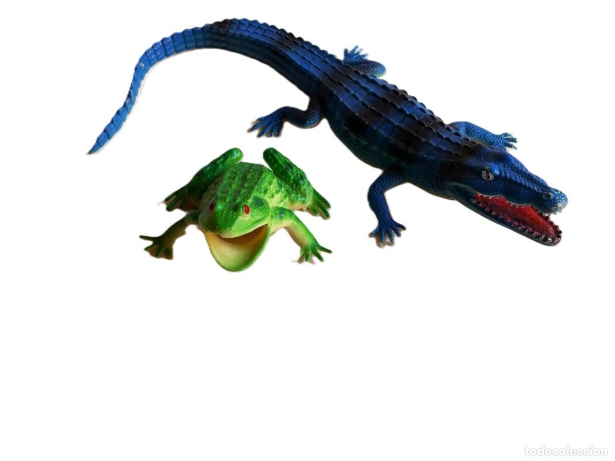 Figuras de goma y PVC: REPTILES LONGITUD 10-28 CM. - Foto 2