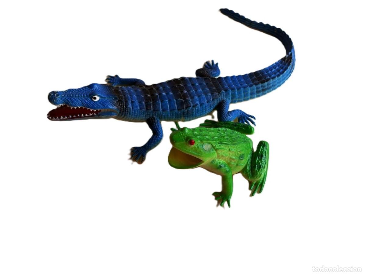 Figuras de goma y PVC: REPTILES LONGITUD 10-28 CM. - Foto 5