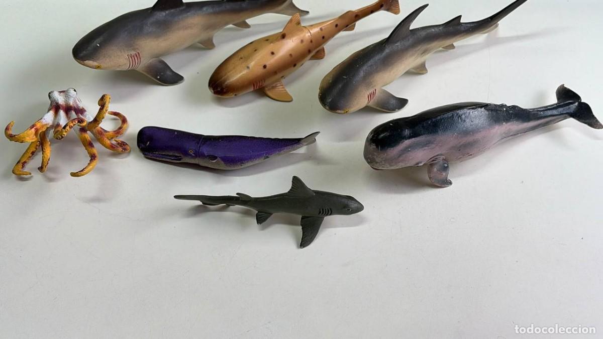 Figuras de goma y PVC: ANIMALES MARINOS ---- - Foto 3