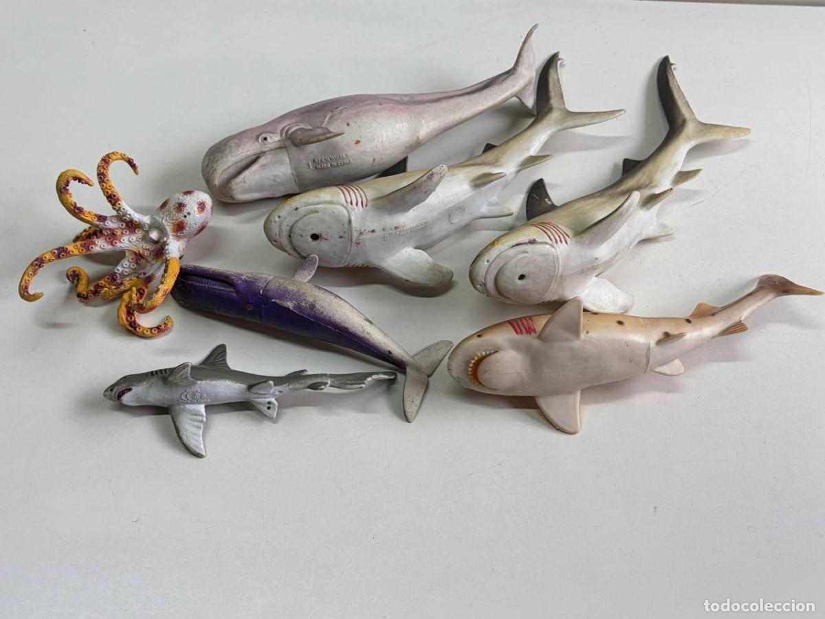 Figuras de goma y PVC: ANIMALES MARINOS ---- - Foto 4