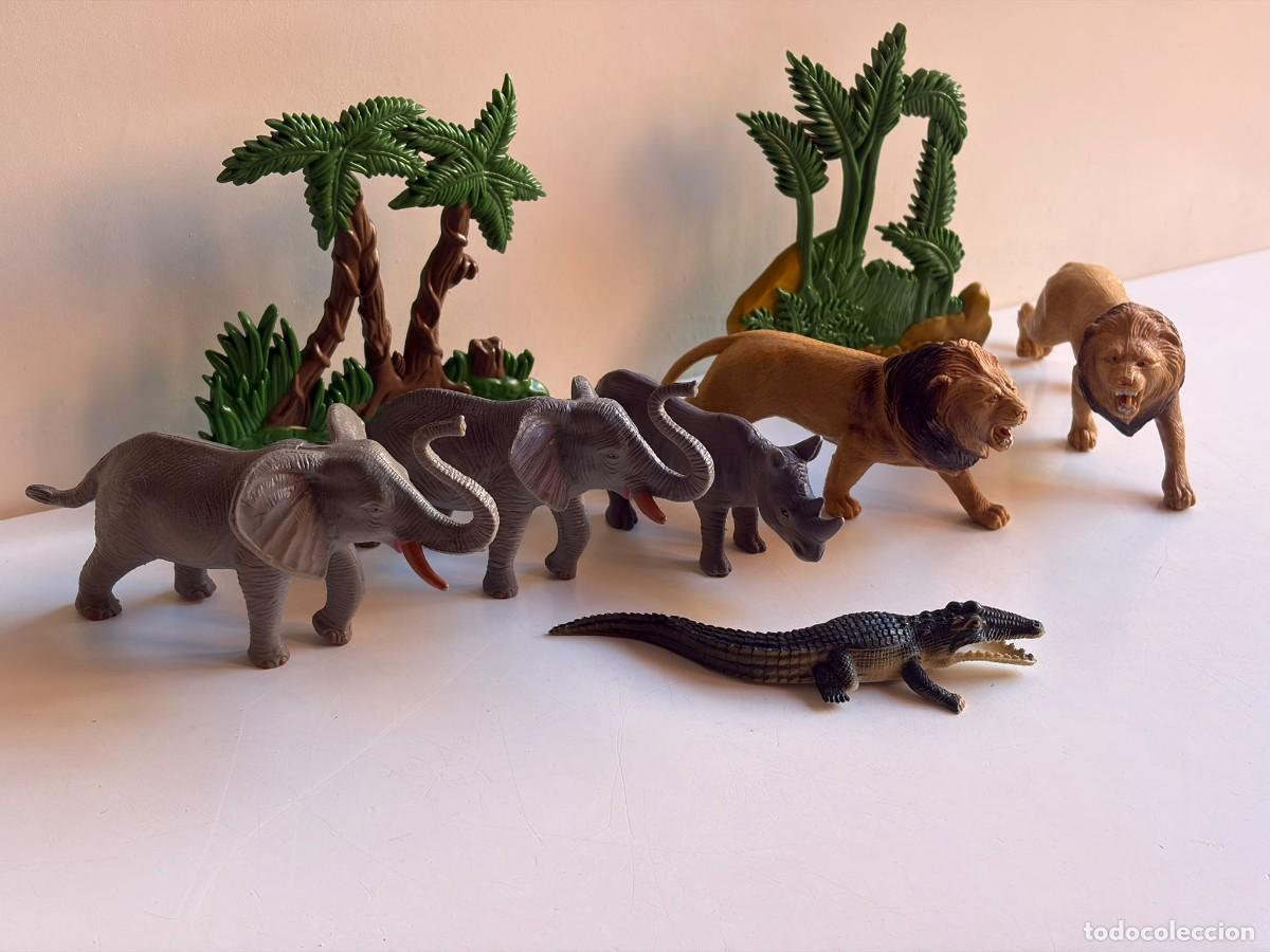 Rubber and PVC Figures: LOTE DE ANIMALES 2-14 cm alto