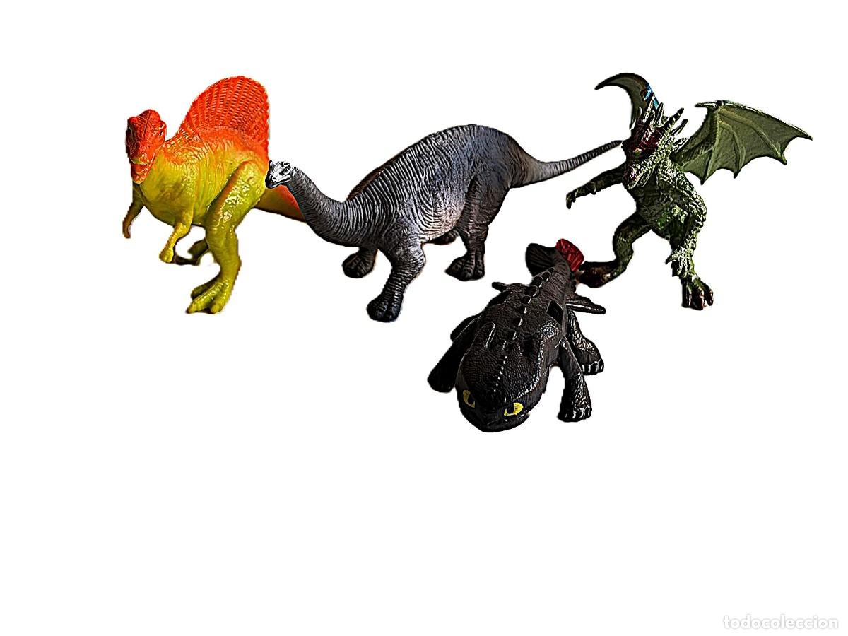 Rubber and PVC Figures: LOTE DE DINOSAURIO 3-8 CM ALTO