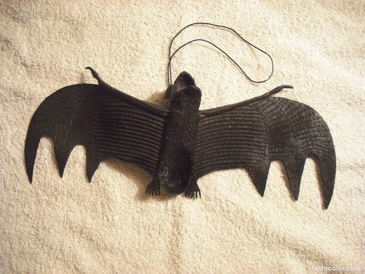 Figurines en Caoutchouc et PVC: FIGURA DE MURCIELAGO PARA COLGAR . 29 CM , DE GOMA