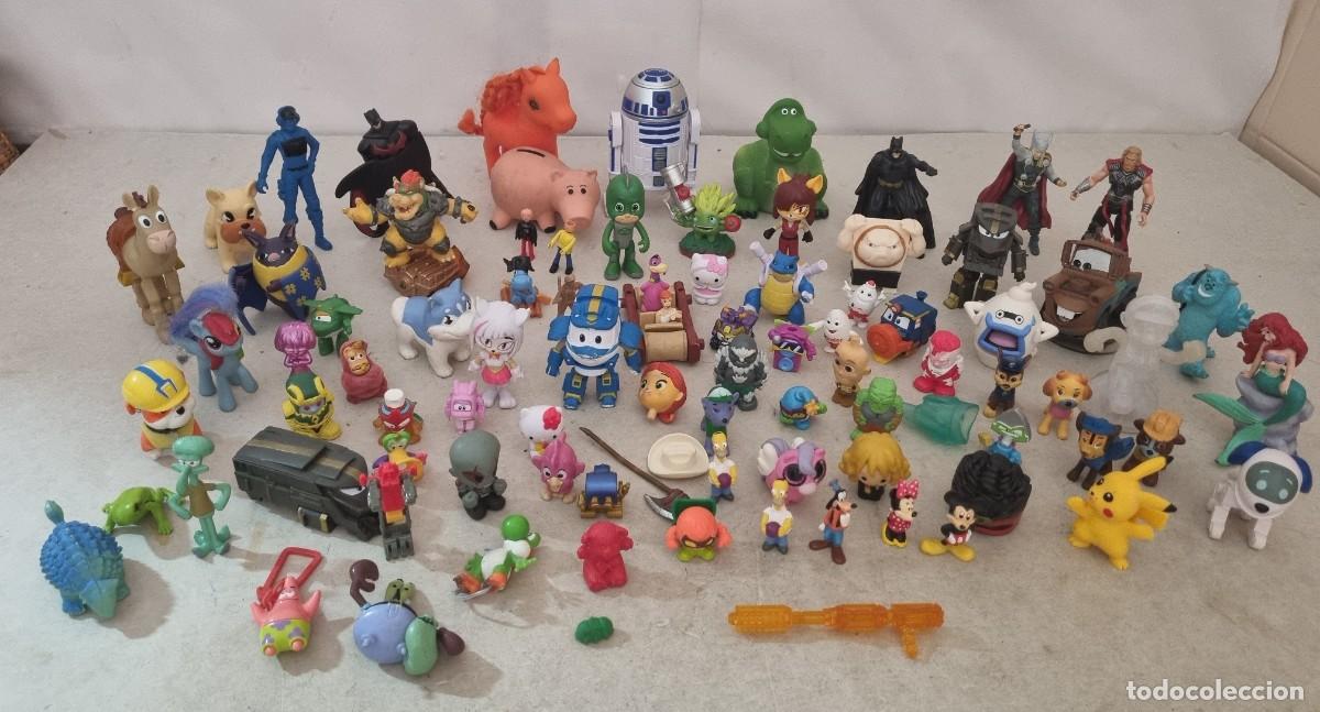 Figuras de goma y PVC: Enorme lote de figuras de goma y pvc