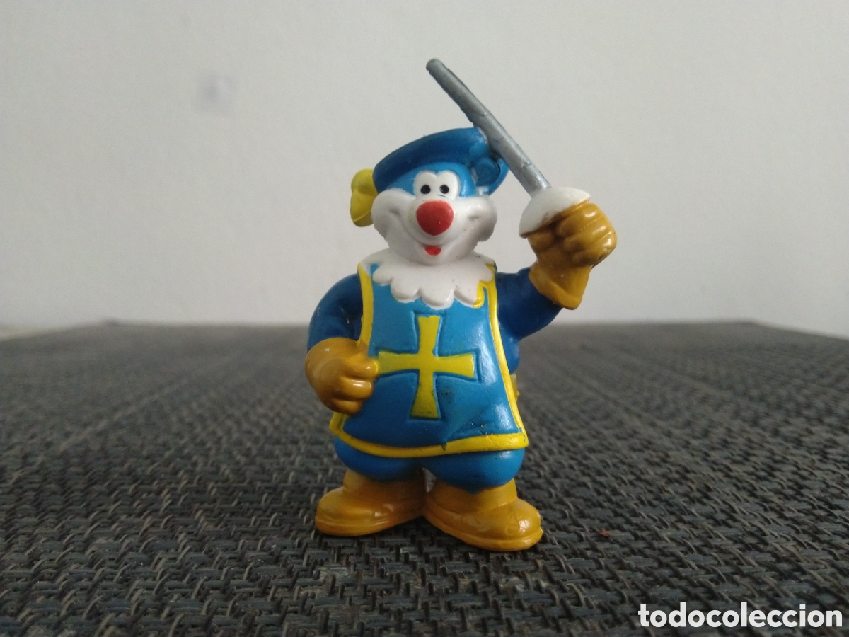 Figuras de goma y PVC: FIGURA PVC FLUNCH FLUNCHY RESTAURANTES FLUNCH MU&Ntilde;ECO DARTA&Ntilde;AN MOSQUETERO