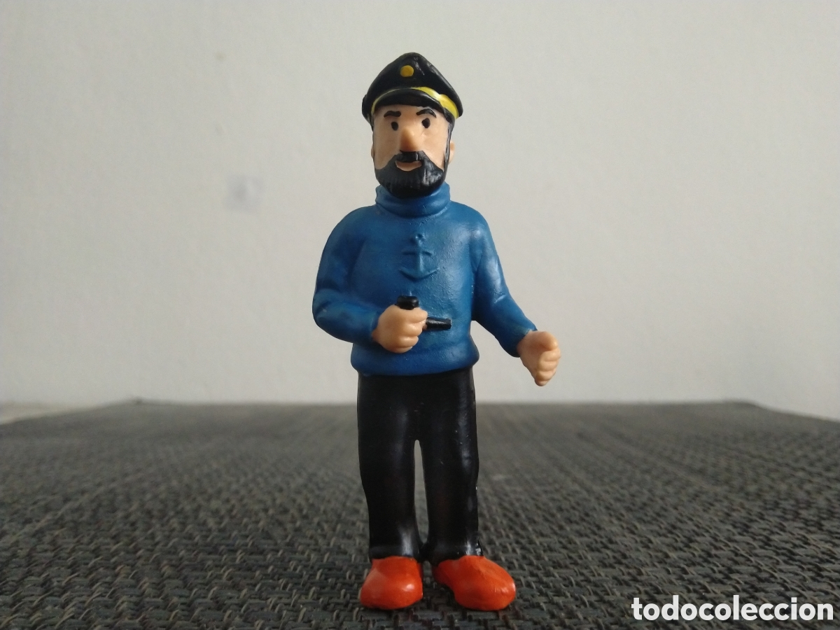 Figuras de goma y PVC: FIGURA PVC CAPITAN HADDOCK TINTIN COMICS SPAIN HERGE / LOMBARD A&Ntilde;OS 80 ( TINTIN MILOU )