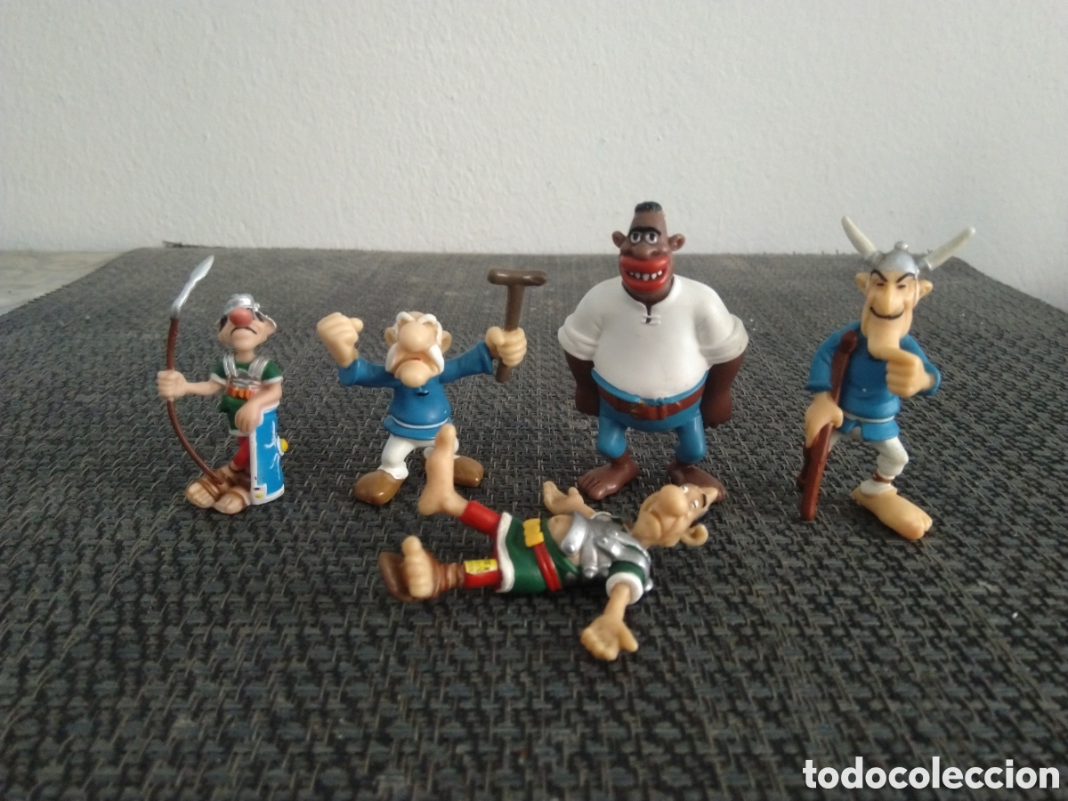 Figuras de goma y PVC: FIGURAS RESERVADAS ASTERIX PLASTOY