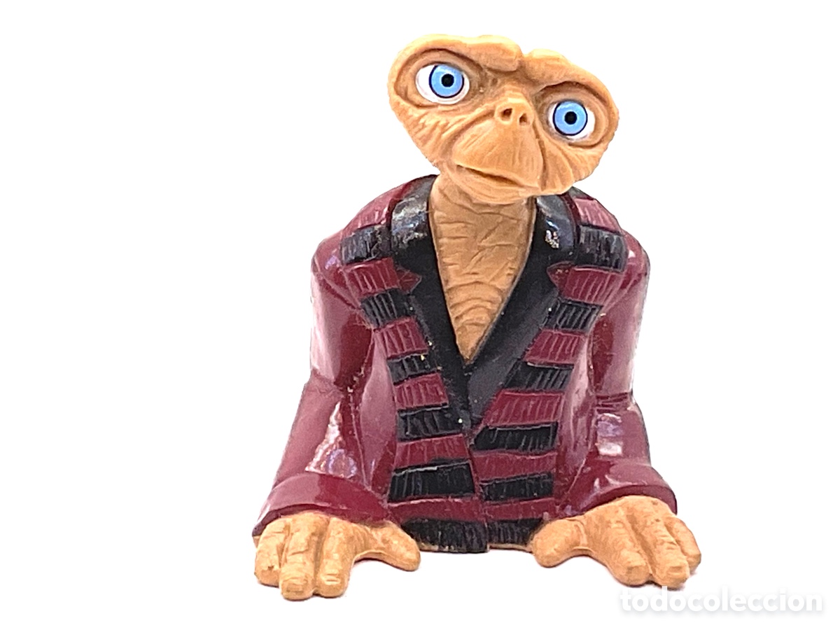 Figuras de goma y PVC: FIGURA DE E.T EL EXTRATERRESTRE. UNIVERSAL STUDIOS. A&Ntilde;O 2002.