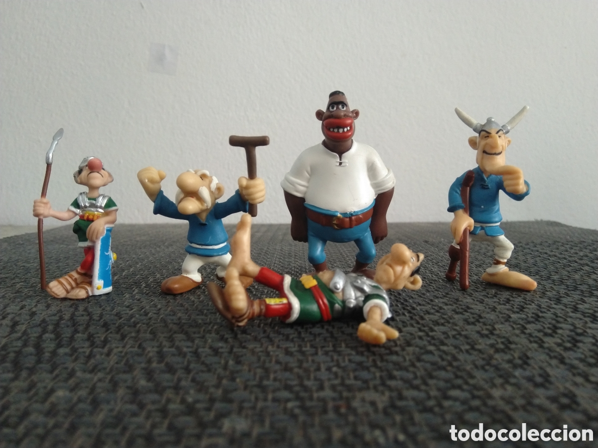 Figuras de goma y PVC: FIGURAS RESERVADAS ASTERIX PLASTOY