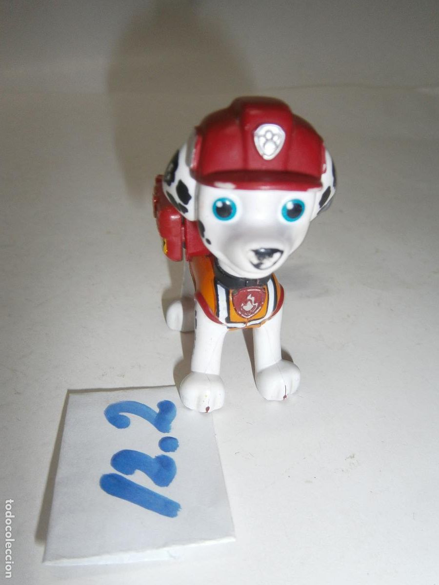 Figuras de goma y PVC: FIGURA DE DIBUJOS ANIMADOS - MARSHALL PATRULLA CANINA PAW PATROL
