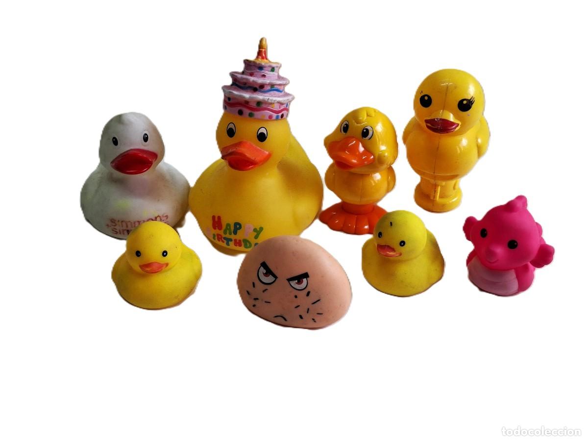 Figuras de goma y PVC: MUCHOS PATITOS - JUGUETES DE BA&Ntilde;O