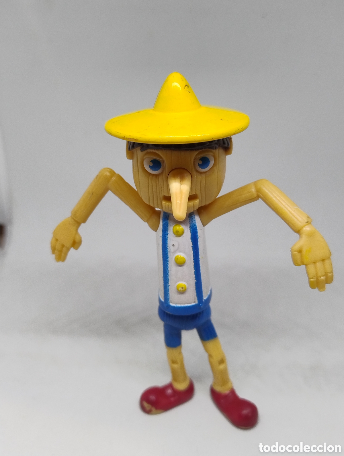 Figuras de goma y PVC: M69 Figura de Pinocho de Shrek promocional McDonalds