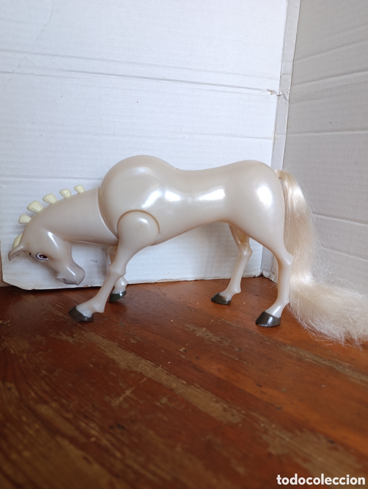 Figuras de goma y PVC: CABALLO DE PVC / SIN MARCA / TIPO MULAN - Foto 2