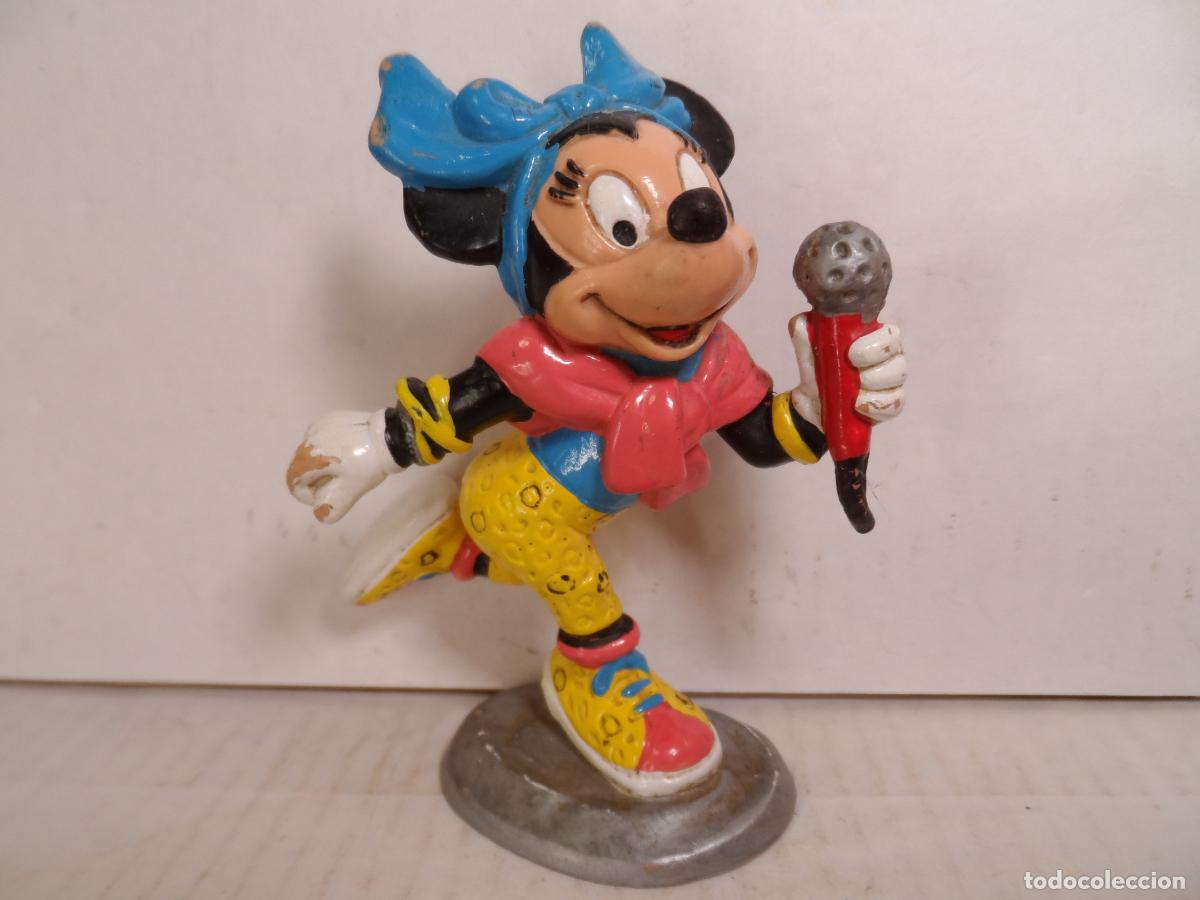 Figuras de goma y PVC: FIGURA PVC DISNEY MINNIE MOUSE CANTANTE 1987 BULLY