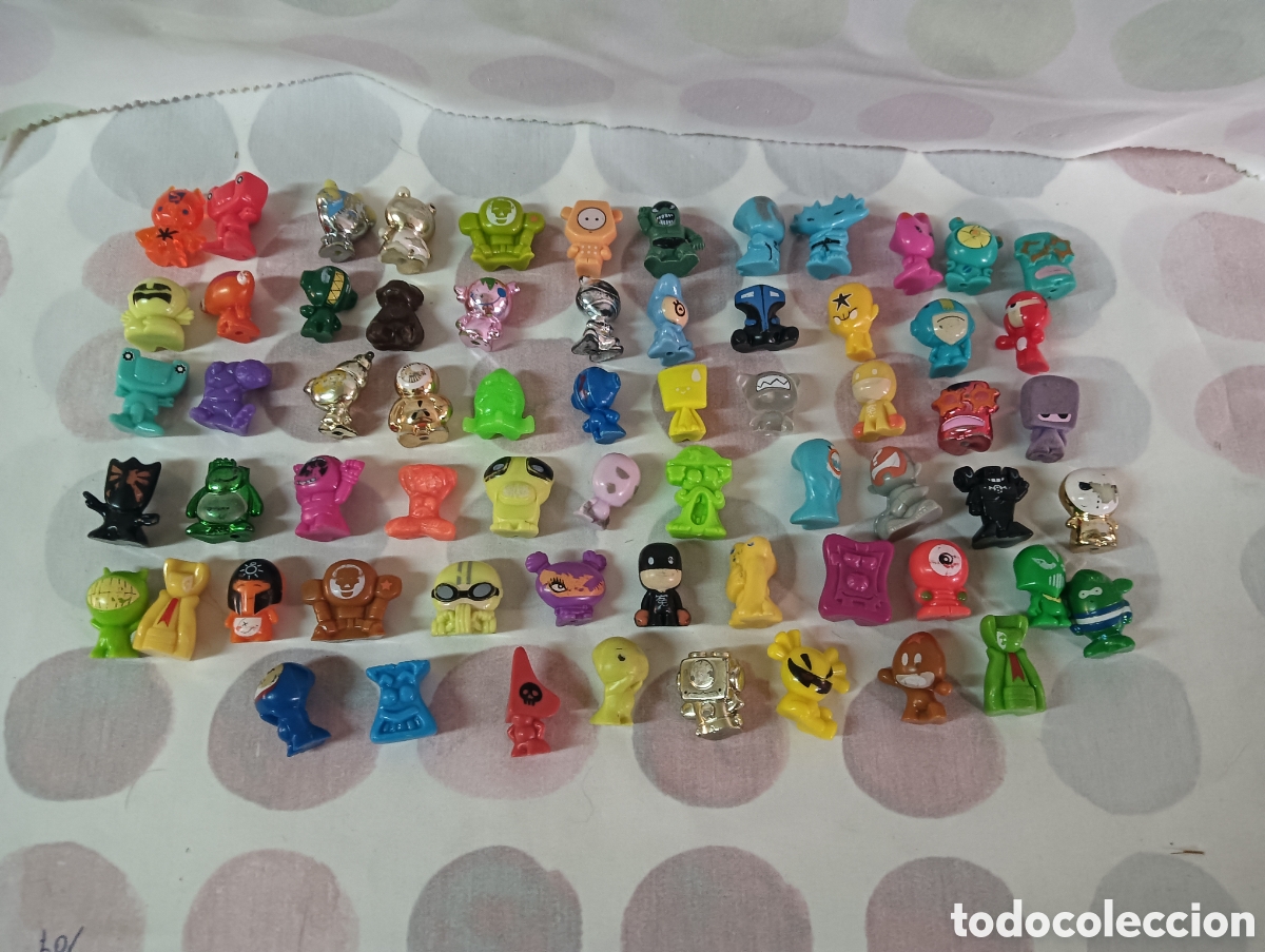 Figuras de goma y PVC: Colecci&oacute;n Gog&oacute;s Crazy Bones
