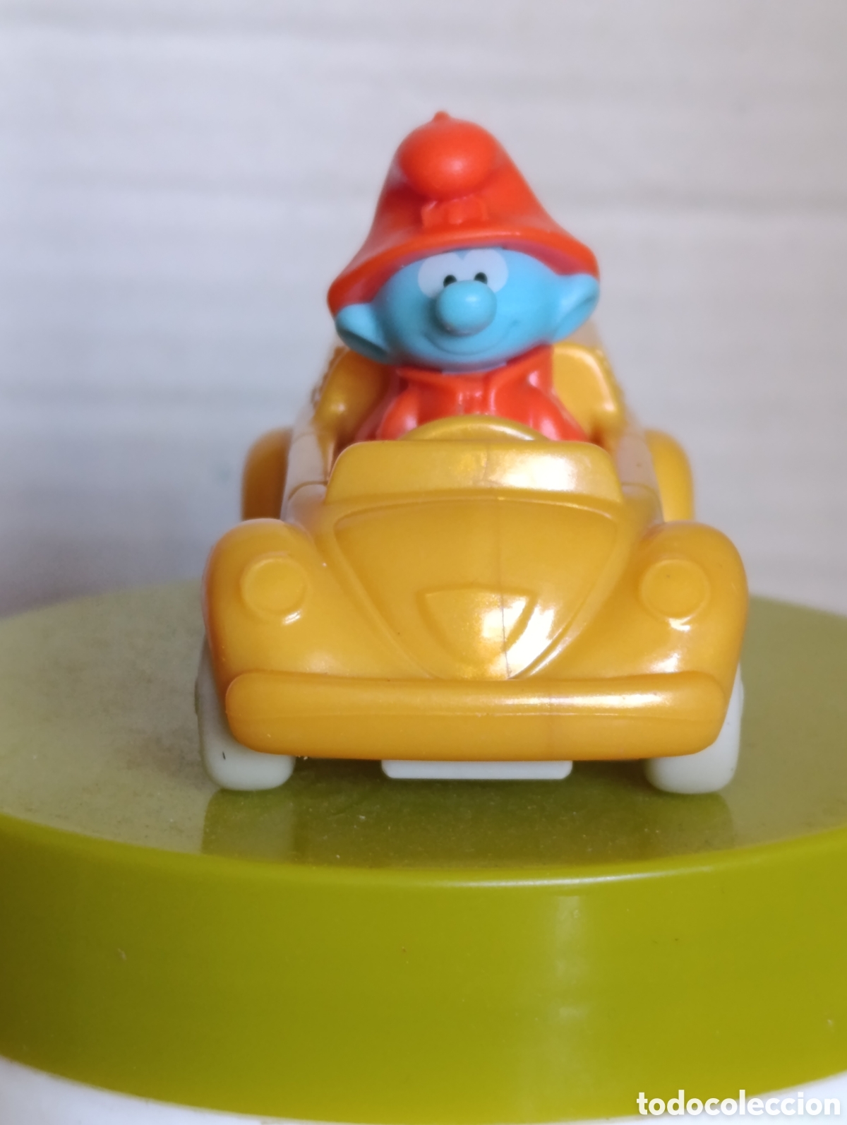 Figuras de goma y PVC: COCHE EN PVC / DE LOS PITUFOS / MARCA EL BOSQUE - Foto 2