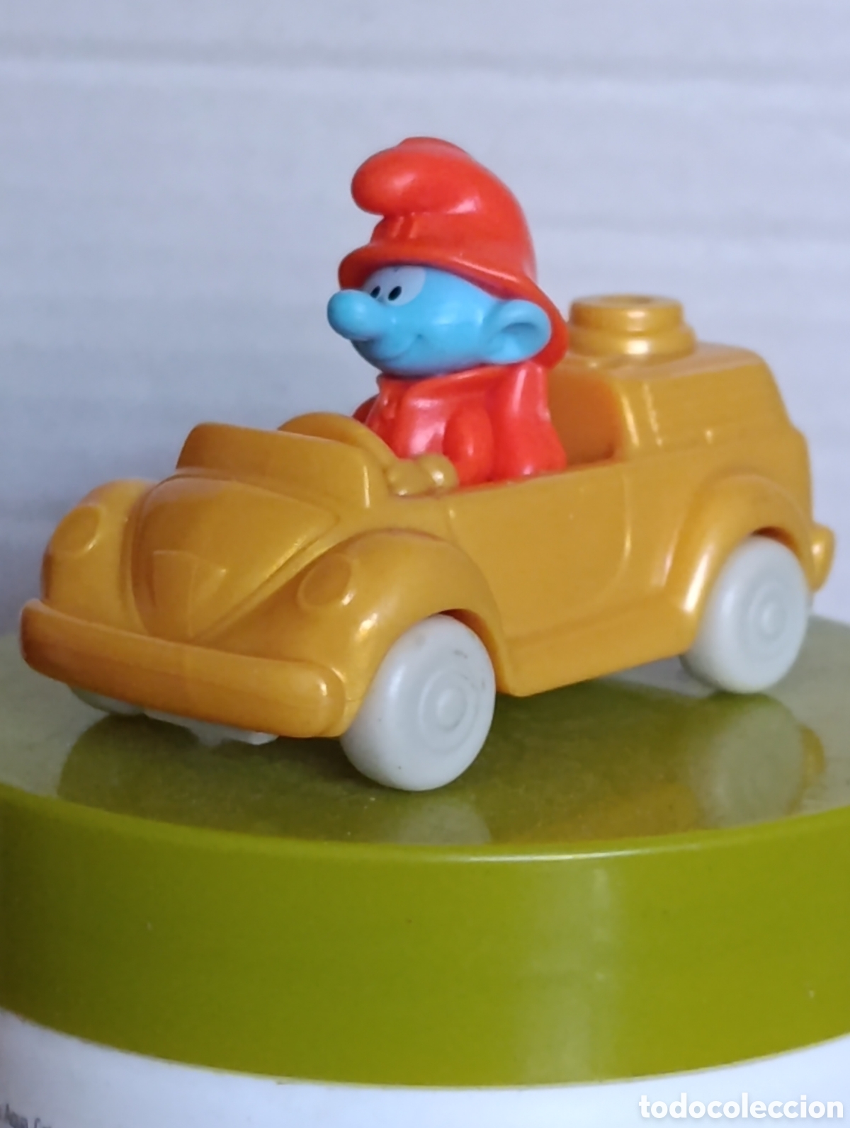 Figuras de goma y PVC: COCHE EN PVC / DE LOS PITUFOS / MARCA EL BOSQUE - Foto 3